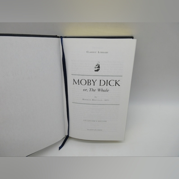 Herman Melville MOBY - DICK OR, THE WHALE Collectors Edition Dalmatian Press - Picture 5 of 6